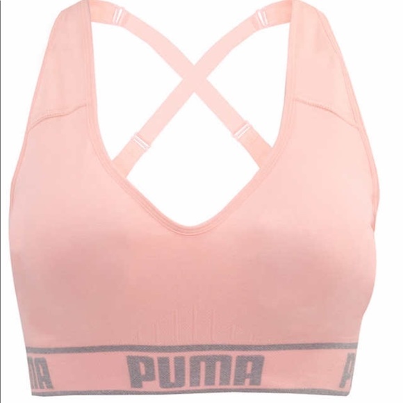 Puma Other - 🔥 NWT Pink Puma Sport Bra Wireless Comfort